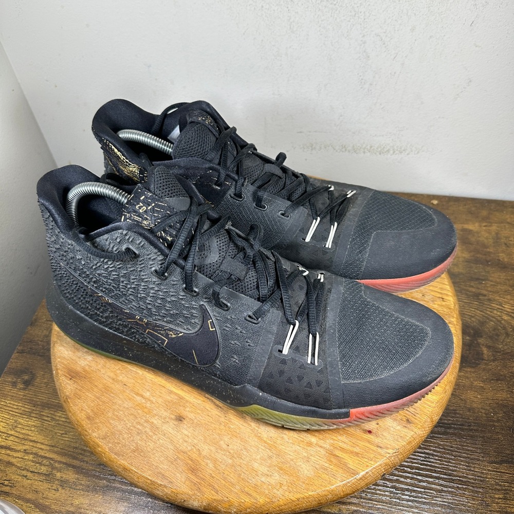 Nike Kyrie 3 NikeID Custom Mens Basketball Shoes Black Multi Color AA2245-991 14